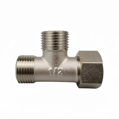 อุปกรณ์ทองเหลือง ข้อต่อสามทาง ข้อต่อประปา